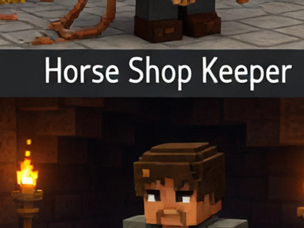 Minecraft-style guide artwork for the Master Alchemist NPC at United Factions spawn.