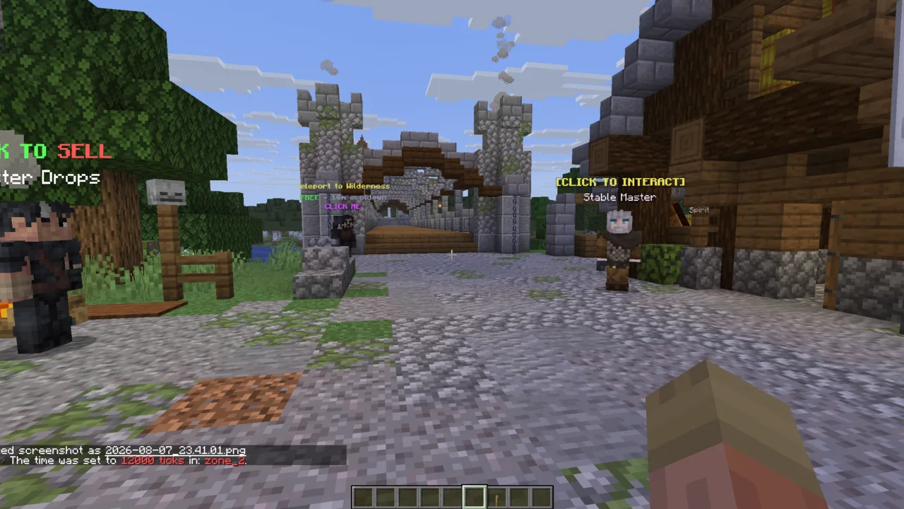 A Minecraft bridge toward a defended United Factions base, used to explain beginner raiding and war pressure.